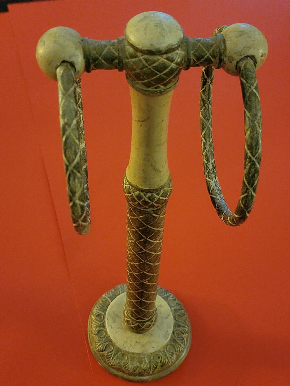 India Ink Brunswick Towel Tree Vanity Stand